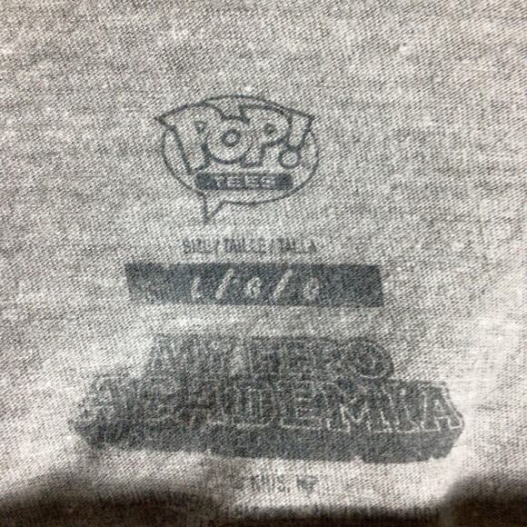 Shota Aizawa My Hero Academia Funko Pop T Shirt Gray Large - Picture 3 of 4